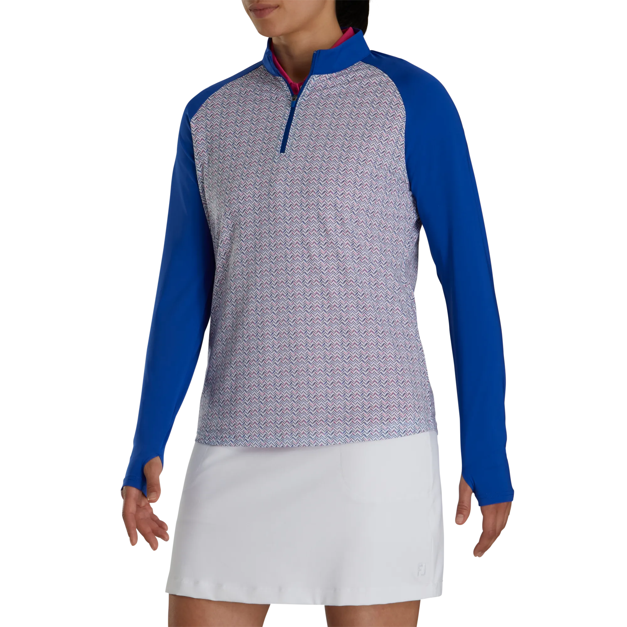 2024 FootJoy Women's Long Sleeve Sun Protection - Cobalt
