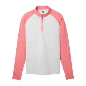 2024 FootJoy Women's Long Sleeve Sun Protection - Peach