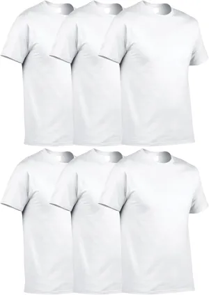 3 Pack Men Workout T Shirts Short Sleeve Crew Neck Solid Slim Fit Tee Shirt Quick Dry Casual Summer Gym Athletic Tops