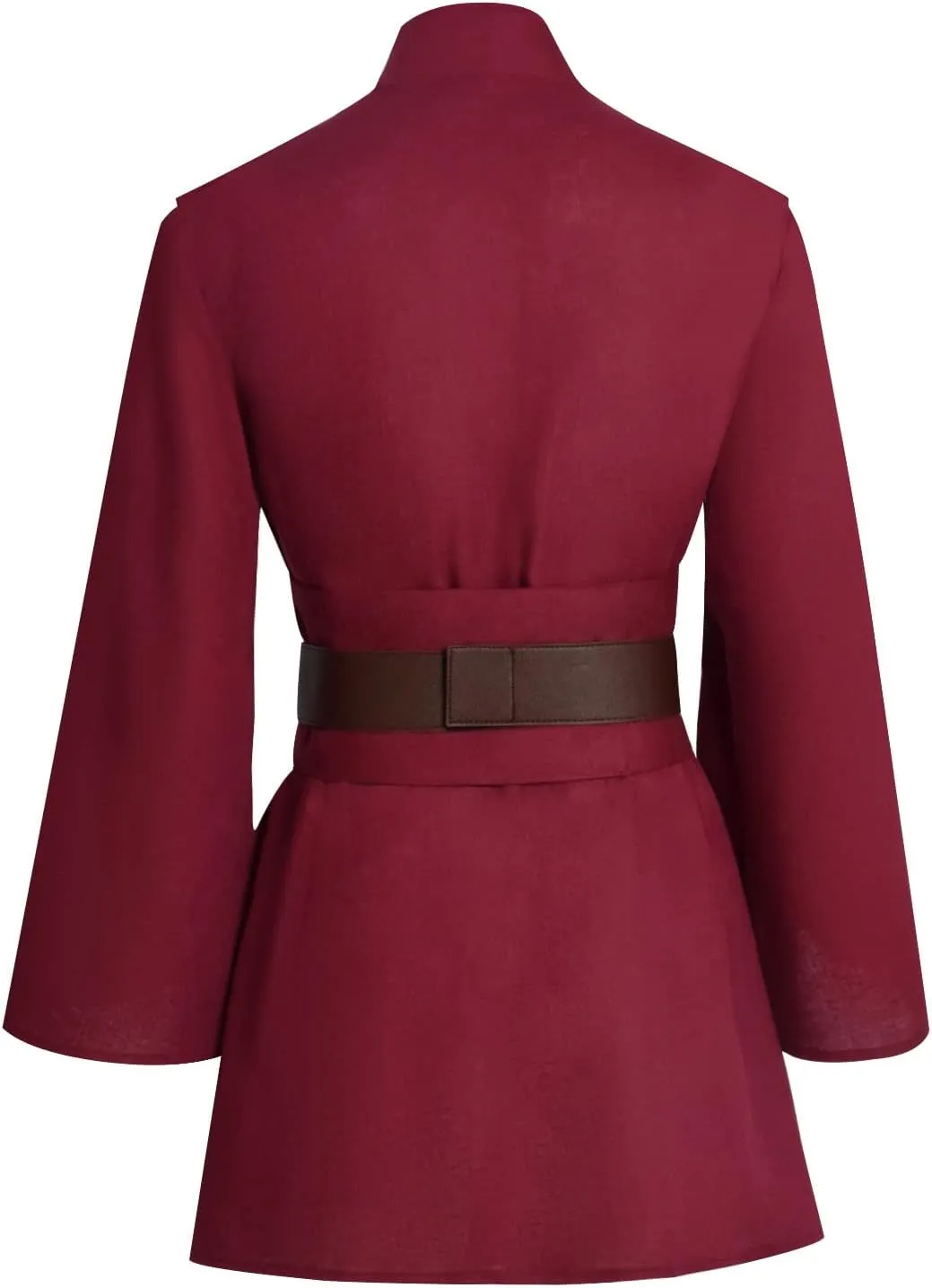 Adult Tunic Costume Jedi Robe Tops Jedi Costume Knight Anakin Belt Cloak Halloween Uniform