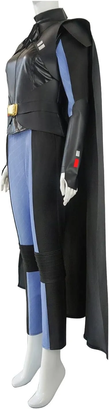 Adult Women Obi Wan Reva Third Sister Costume Reva Sevander Cosplay Robe and Cloak Tunic Uniform Jedi Pants