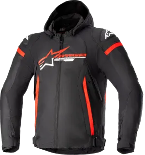 ALPINESTARS Zaca Waterproof Jacket - Black/Red/White - Large 3206423-1342-L