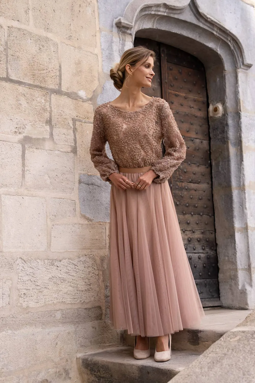 Amber tulle skirt