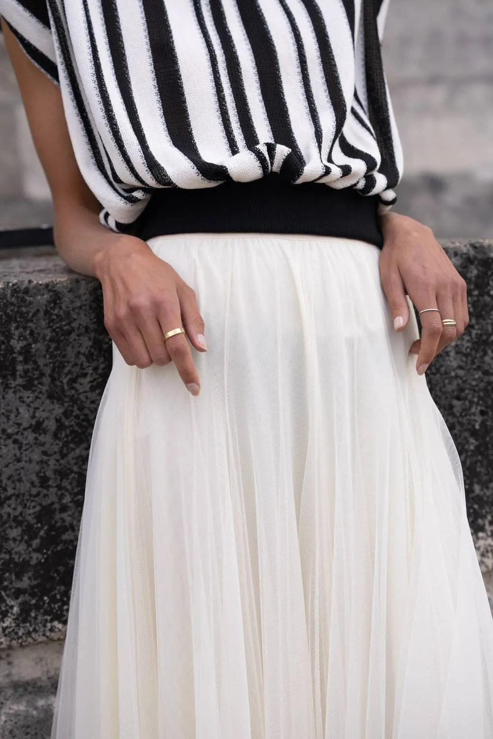 Amber tulle skirt