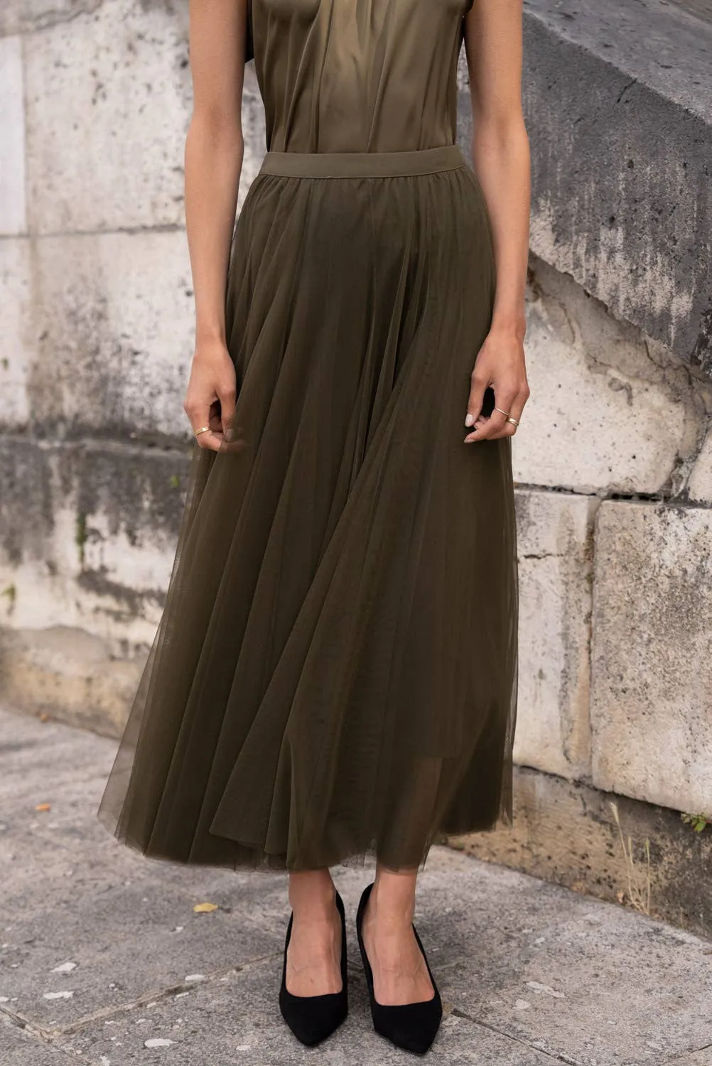 Amber tulle skirt