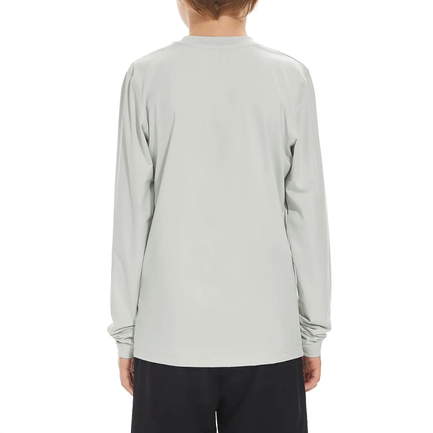 Boys Rash Guard Swim Shirt Long Sleeve UPF 50  Sun Protection Shirt Toddler Quick Dry Rash Guard Swimming Shirt