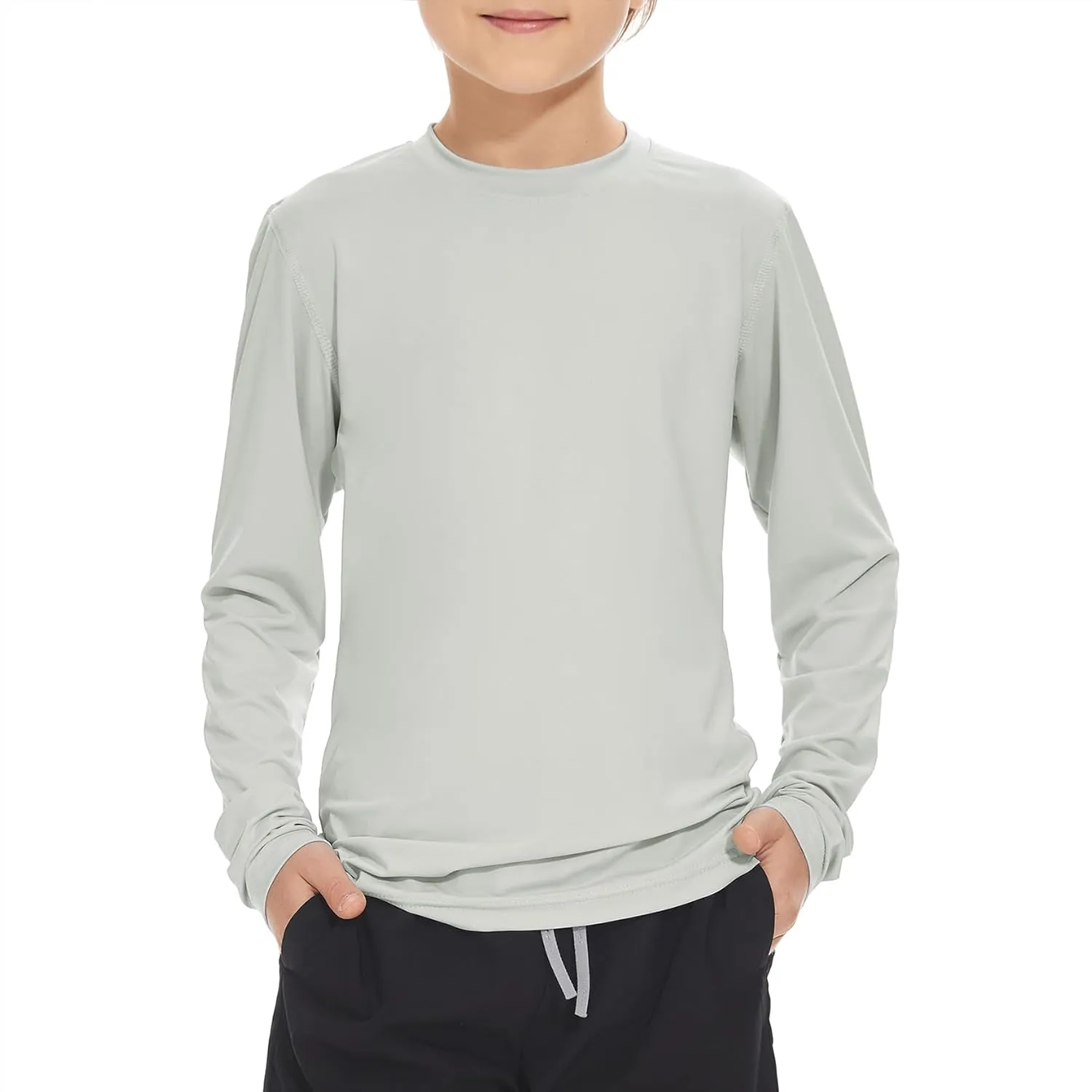 Boys Rash Guard Swim Shirt Long Sleeve UPF 50  Sun Protection Shirt Toddler Quick Dry Rash Guard Swimming Shirt