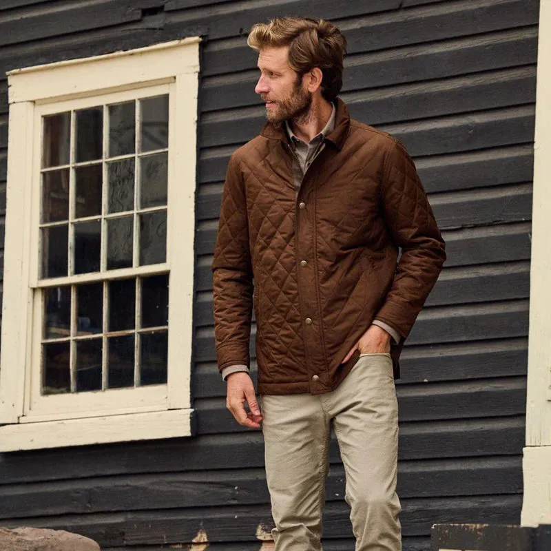 Braddock Quilted Jacket (Rye Brown)