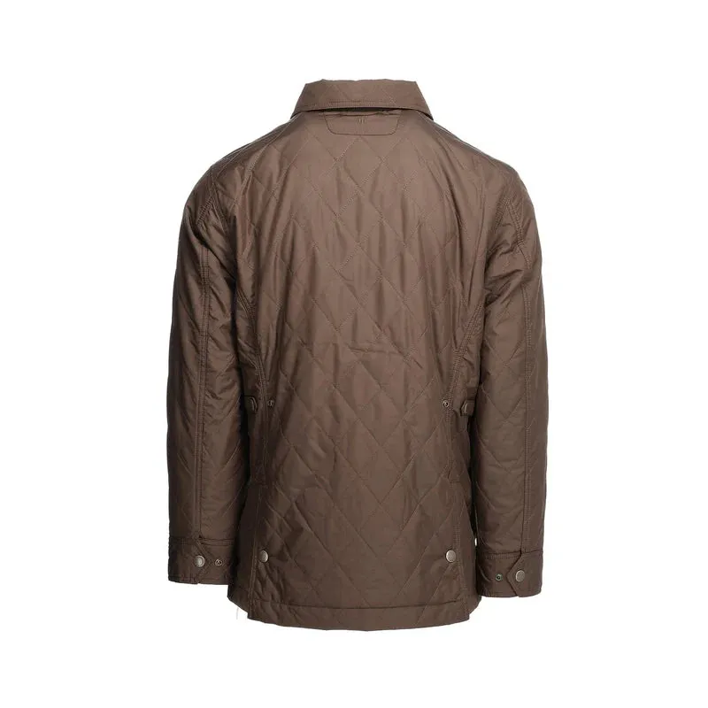 Braddock Quilted Jacket (Rye Brown)