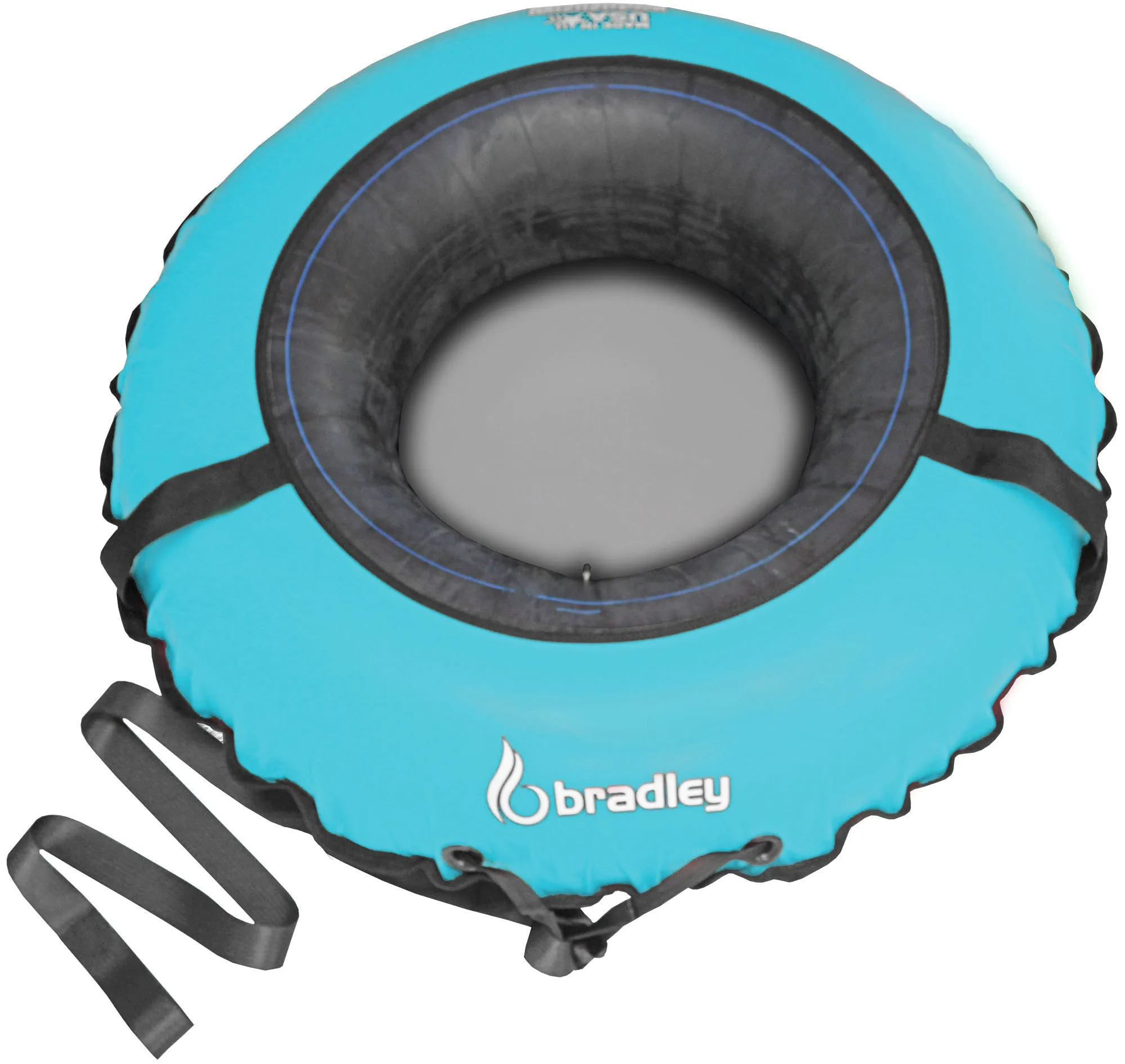 Bradley Heavy-Duty 50" Snow Tube with Reinforced Cover | Rubber Truck Tire Tube Sled for Extreme Sledding, Winter Fun, and Durable Performance in Any Conditions