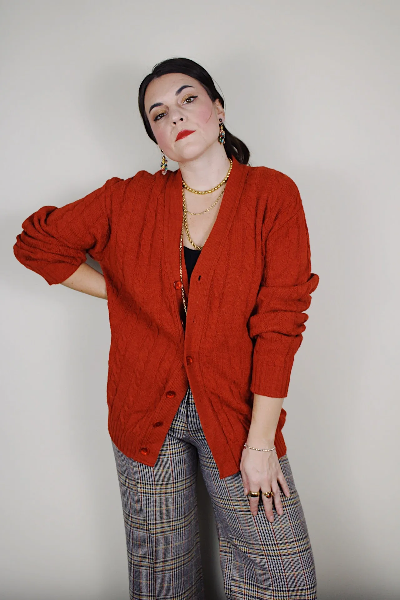Cable Knit Cardigan