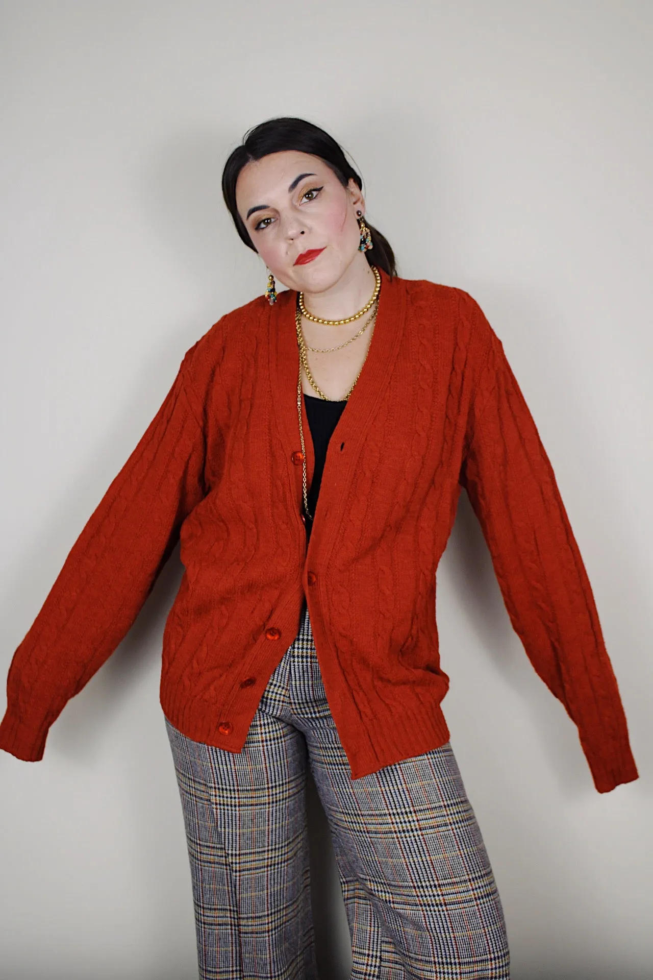 Cable Knit Cardigan