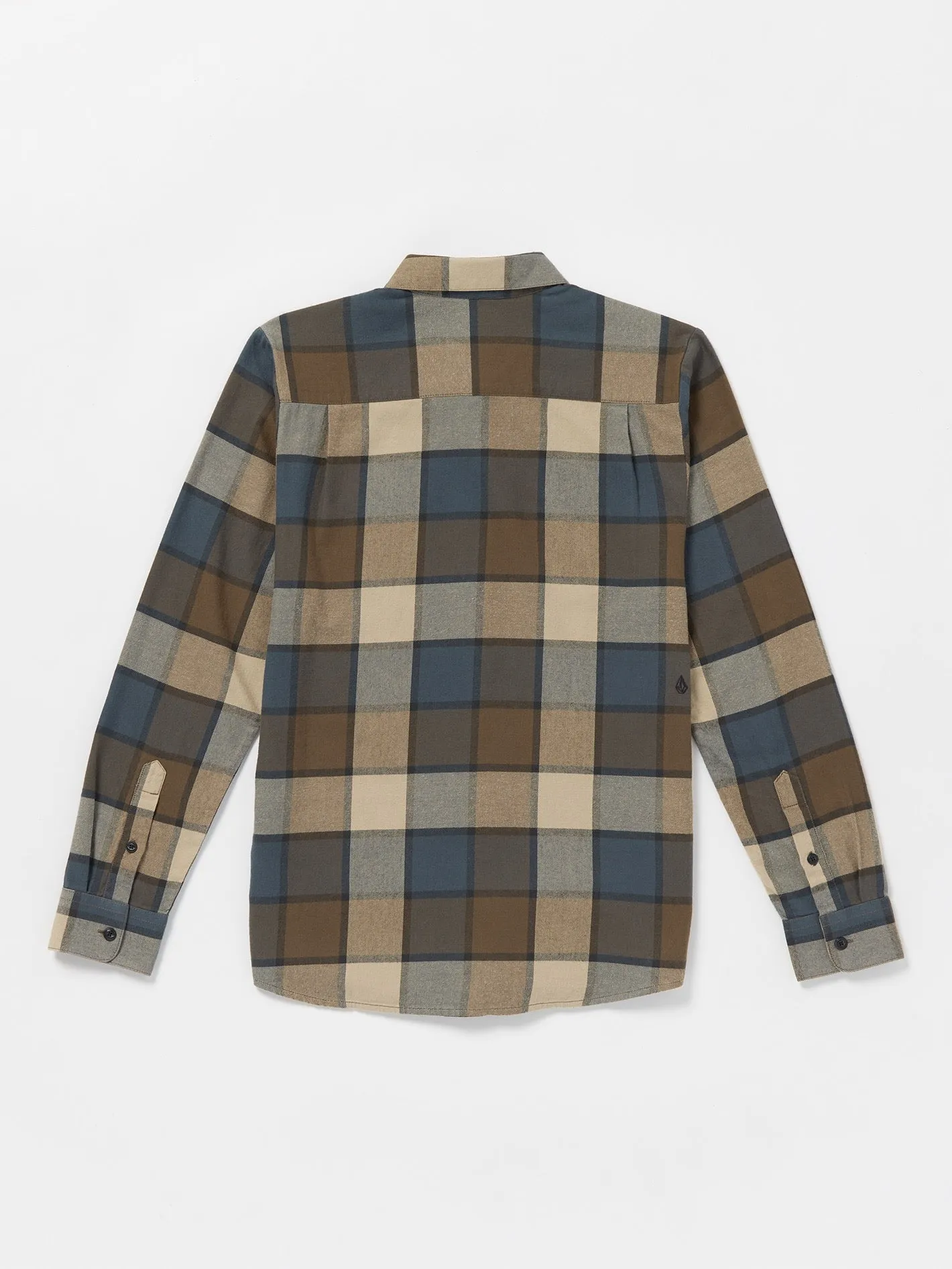 Caden Plaid Long Sleeve Shirt - Mud