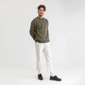 Classic Fleece Crew (Olive)