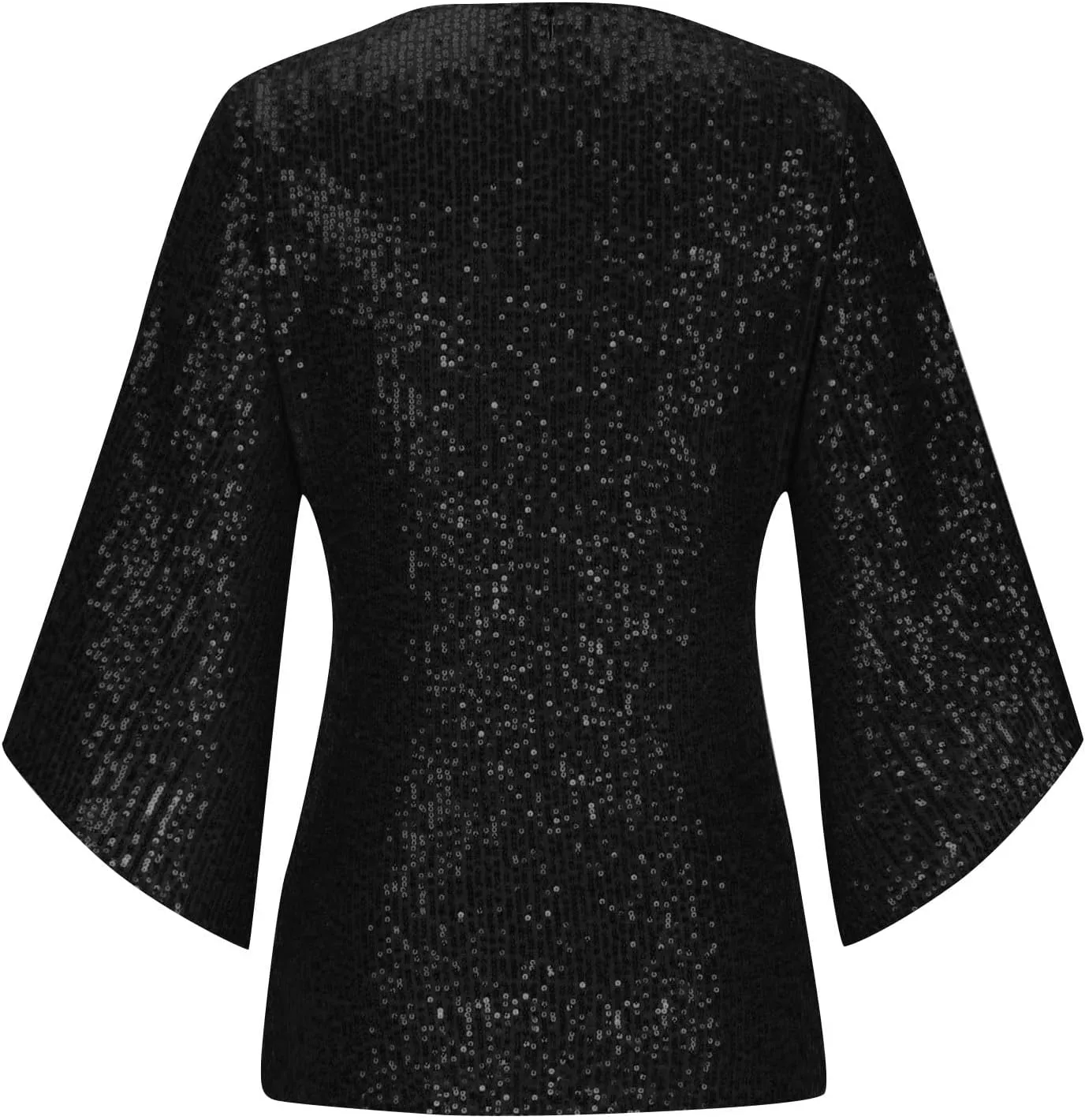 COTECRAM Womens Sequin Tops Summer Fashion Scoop Neck Sparkle Shimmer Short Sleeve/Sleeveless Tanks Tops for Party Night