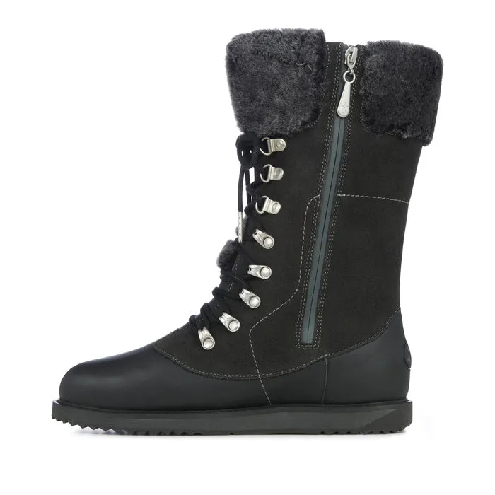 EMU Womens Waterproof Sheepskin Hi Boots Orica Grey