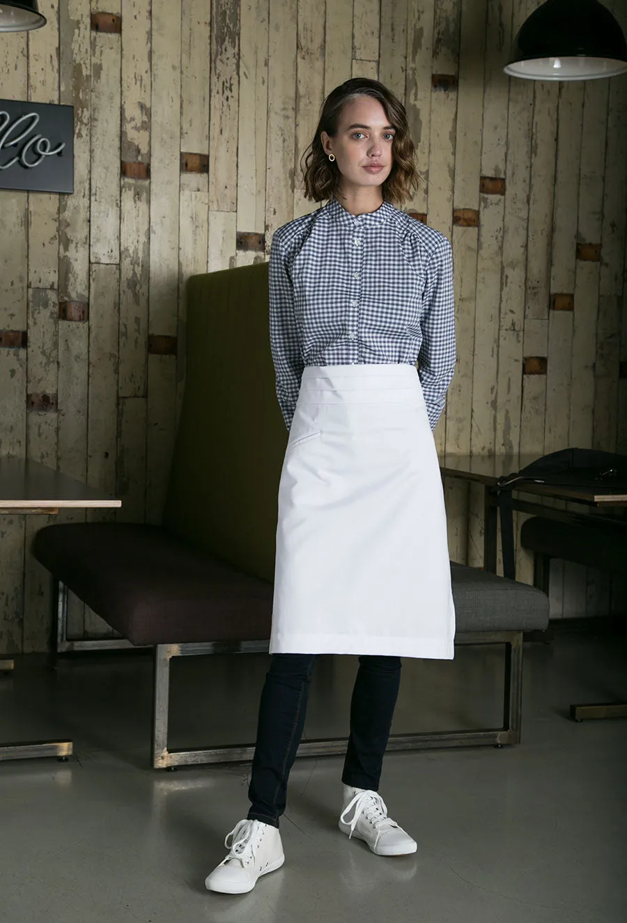 Female Grandad Collared Shirt (No Pockets)