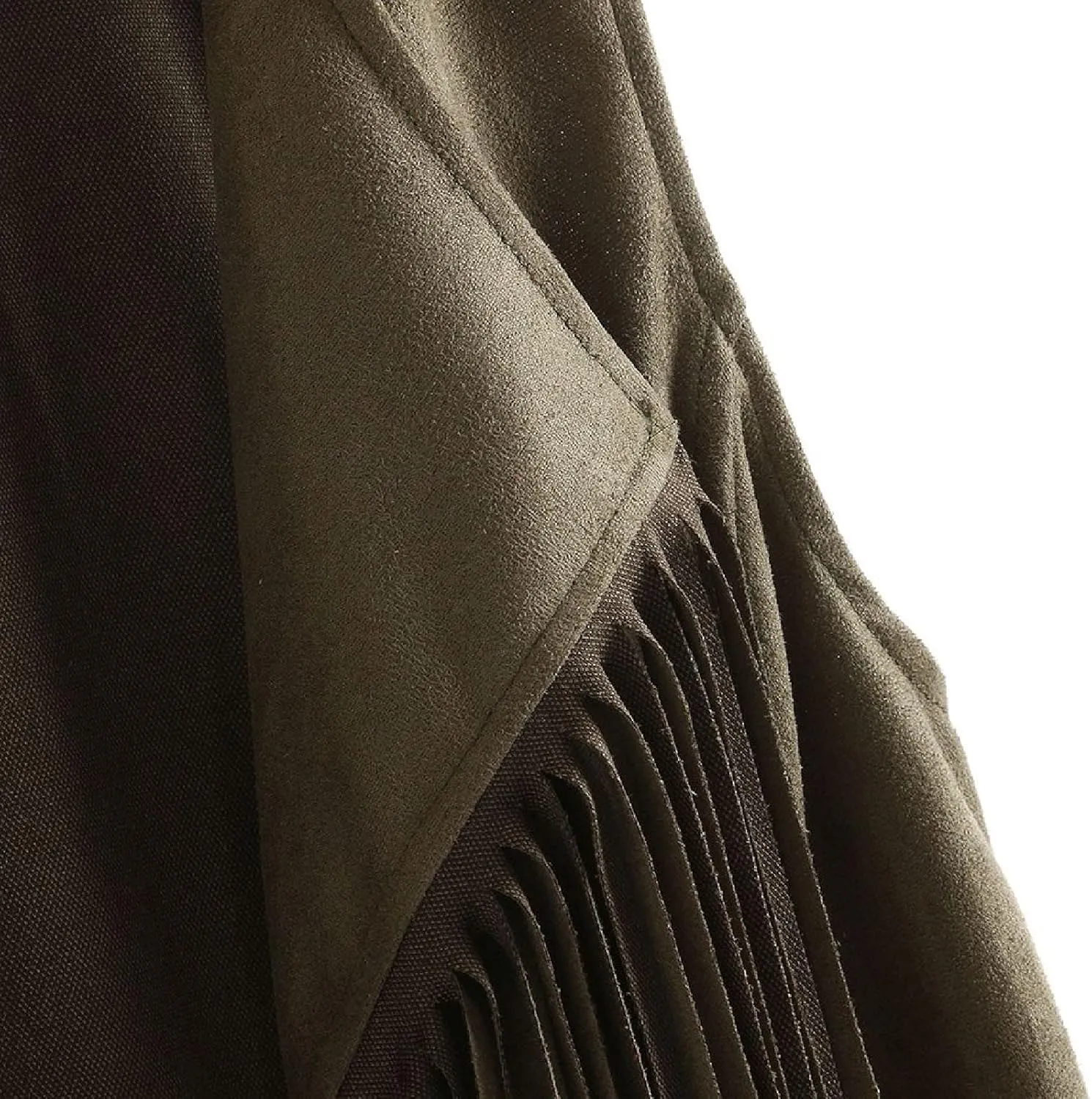 Fringe Jacket Vest for Women Vintage Western 70s Outfits Tassel Sleeveless Cardigans Hippie Cowgirl Clothes
