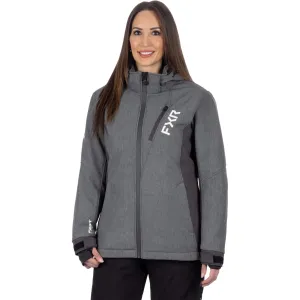 FXR Vertical Pro Insulated Softshell Jacket Grey Heather/Asphalt