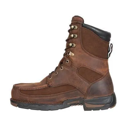Georgia Men's 8" Athens WP Work Boots - Brown G9453