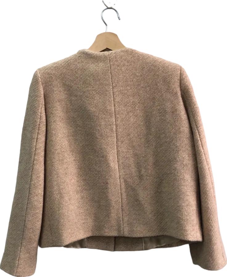 Gerard Darel Beige Wool Blazer Jacket EU 38