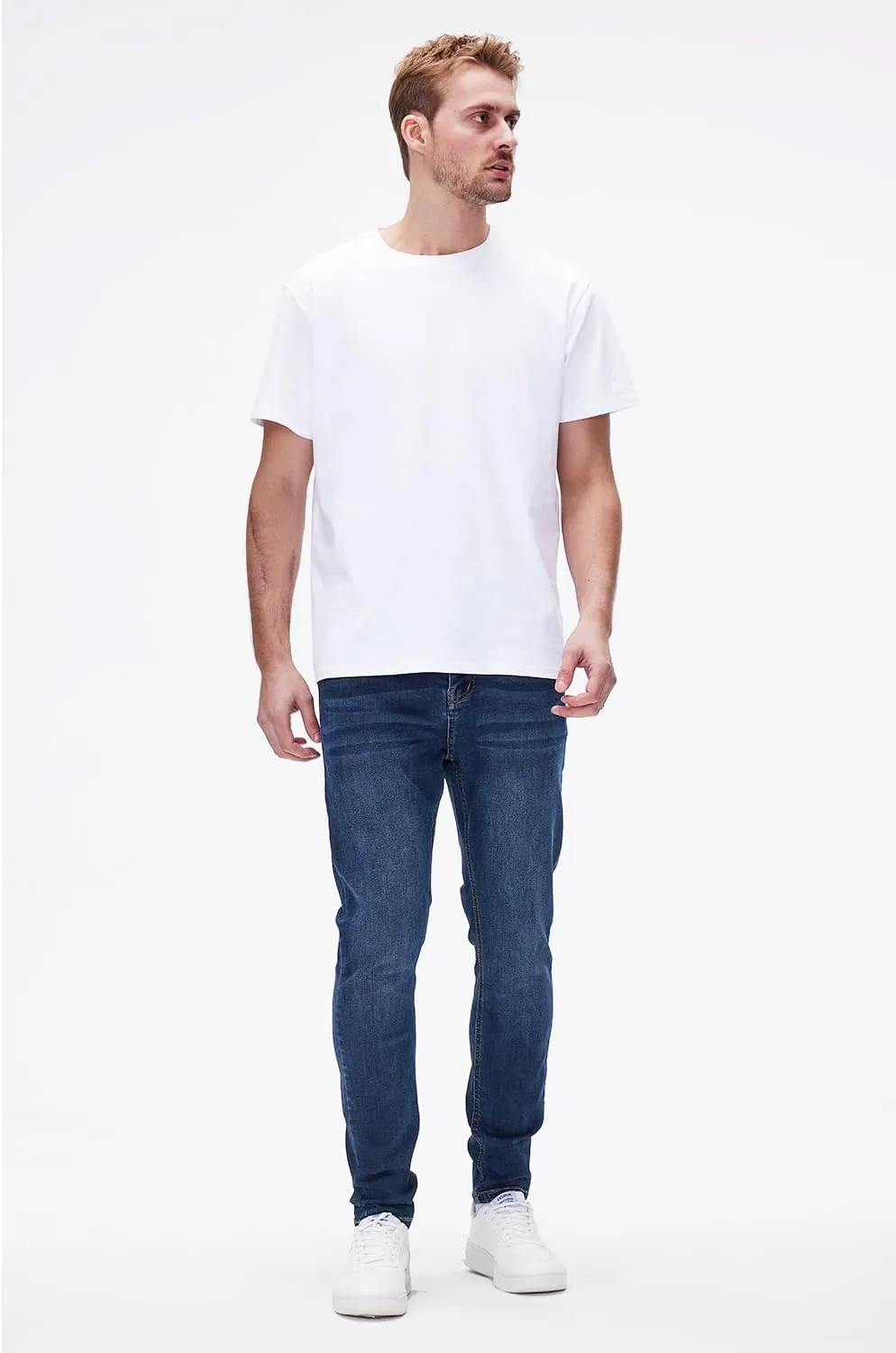 GINGTTO Mens Skinny Jeans Stretch Denim Jeans for Men
