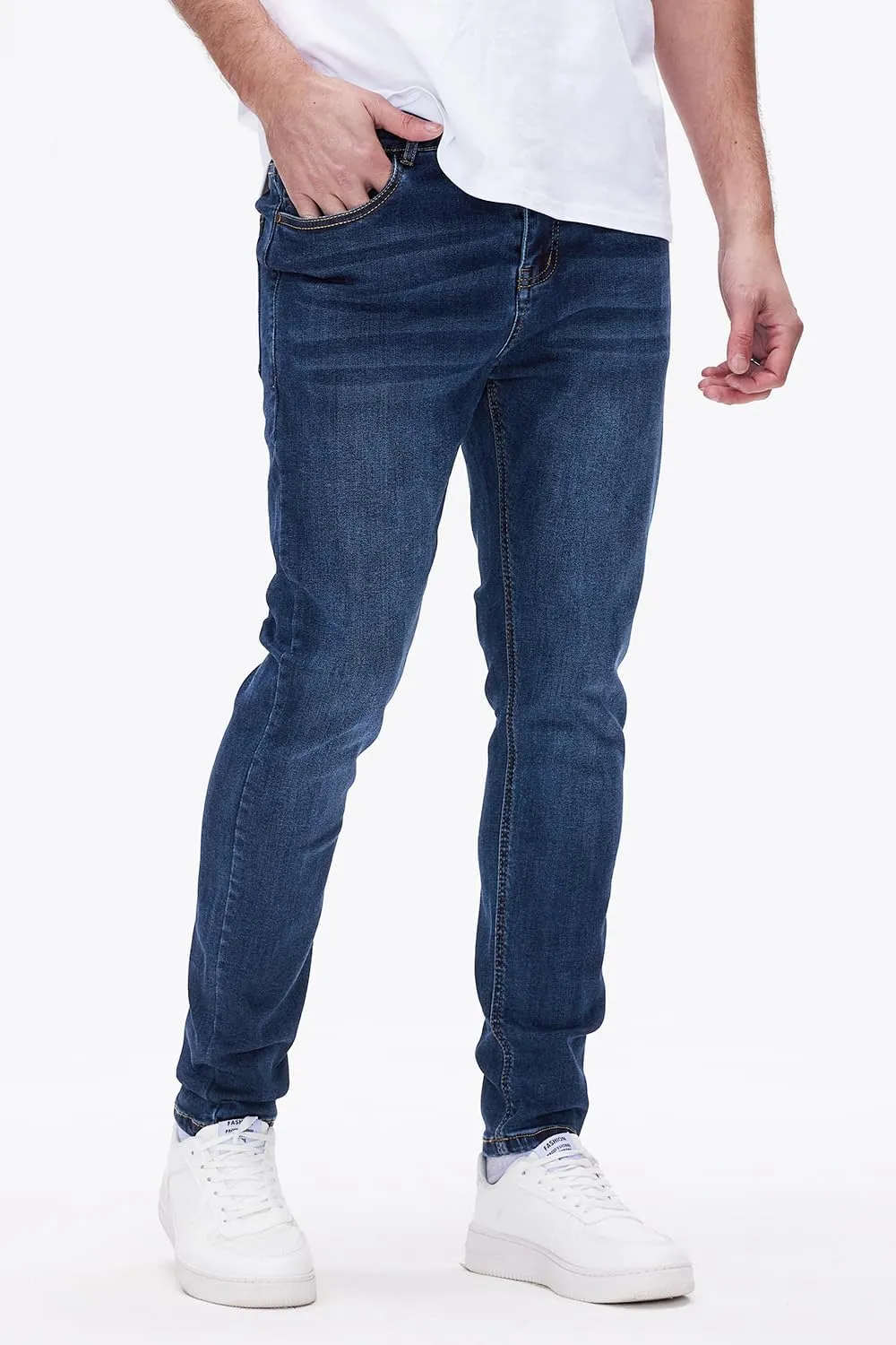 GINGTTO Mens Skinny Jeans Stretch Denim Jeans for Men