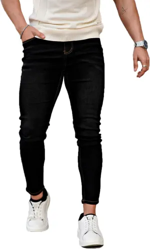 GINGTTO Mens Skinny Jeans Stretch Denim Jeans for Men