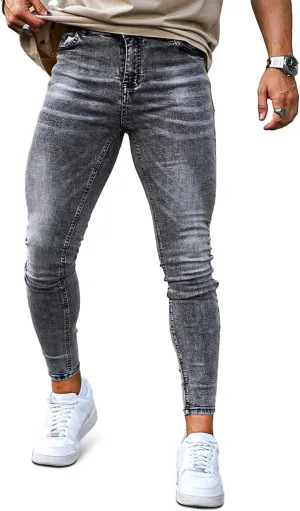 GINGTTO Mens Skinny Jeans Stretch Denim Jeans for Men