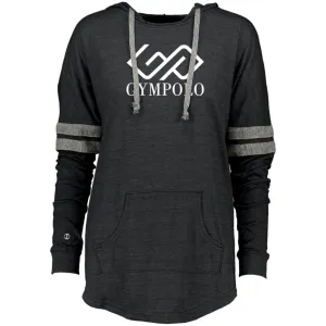 GYMPOLO-(PNG) 229390 Ladies Hooded Low Key Pullover