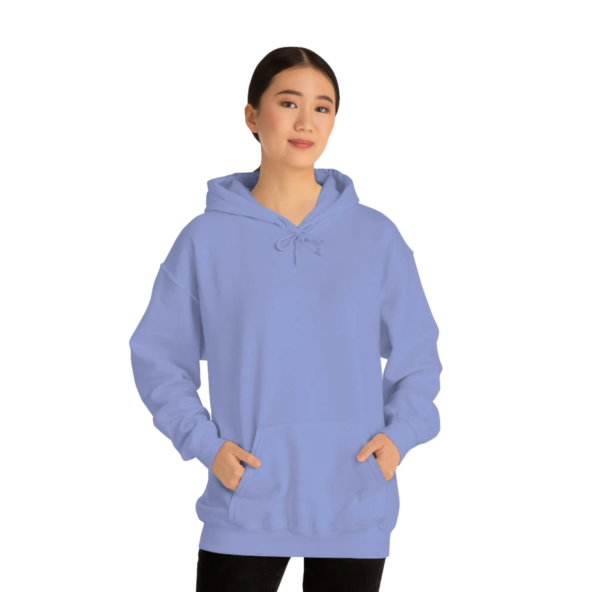 Happy Spirit Happy Life Sweatshirt, Gildan 18500 Hoodie, Oversized Hoodie, Back Print Trendy Sweatshirt, Beach Cover Up, Lake Cover Up