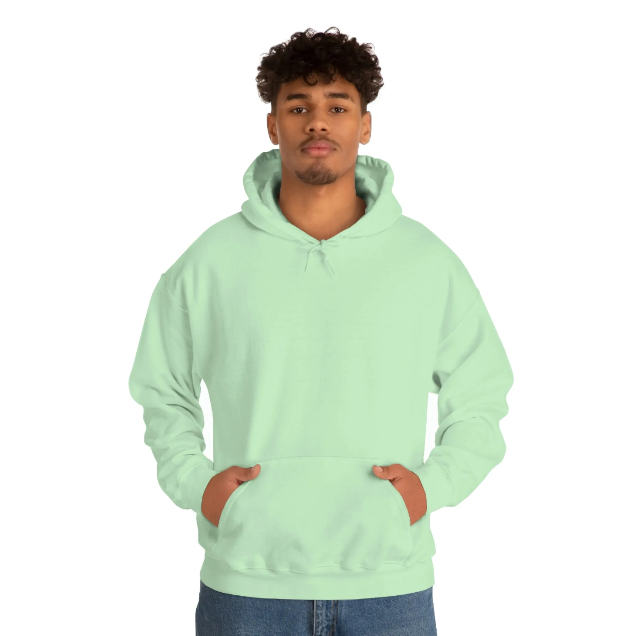 Happy Spirit Happy Life Sweatshirt, Gildan 18500 Hoodie, Oversized Hoodie, Back Print Trendy Sweatshirt, Beach Cover Up, Lake Cover Up