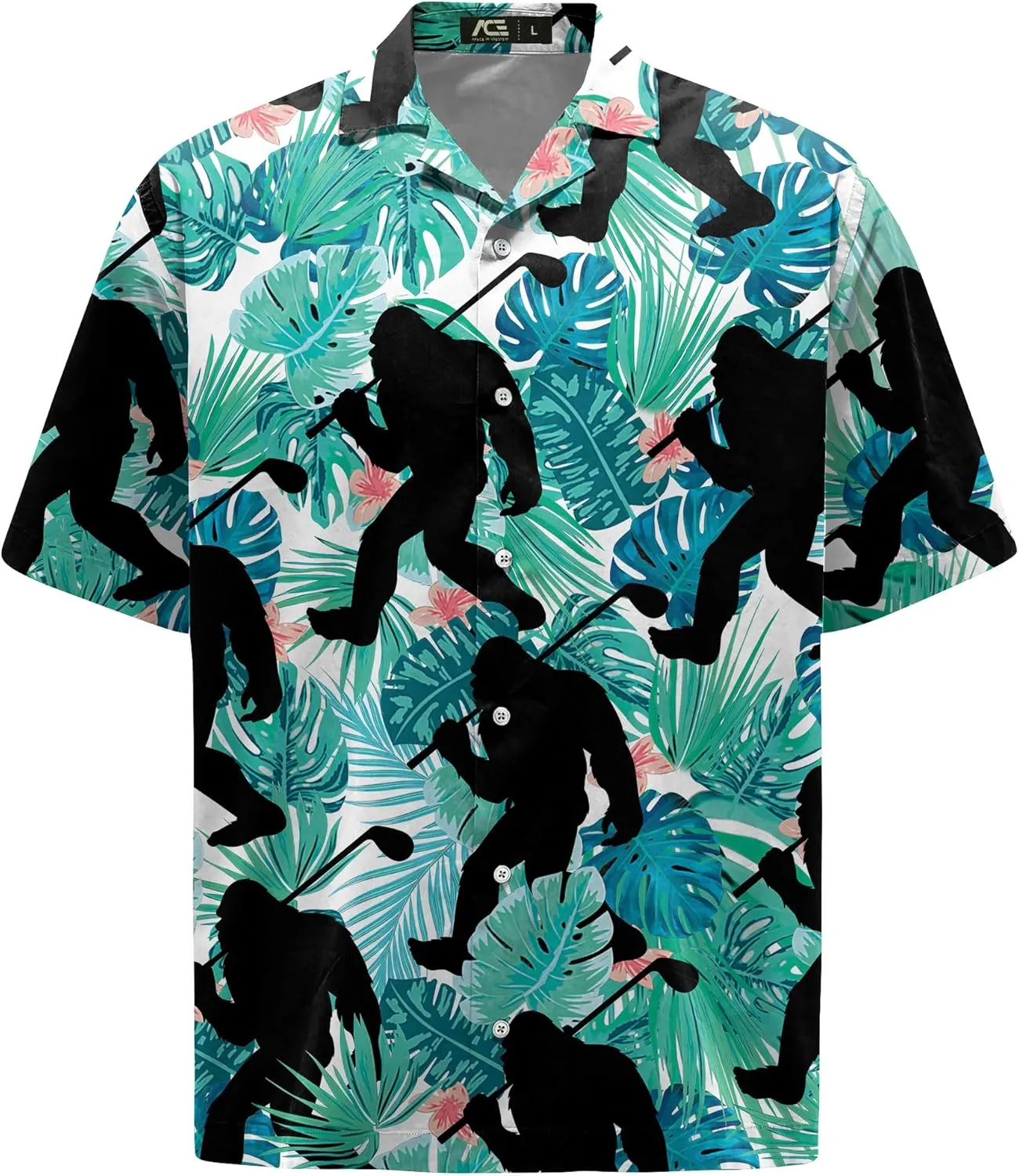 Hawaiian Shirt for Men Aloha Vintage Mens Hawaiian Shirts Short Sleeve Button Down Shirt Men
