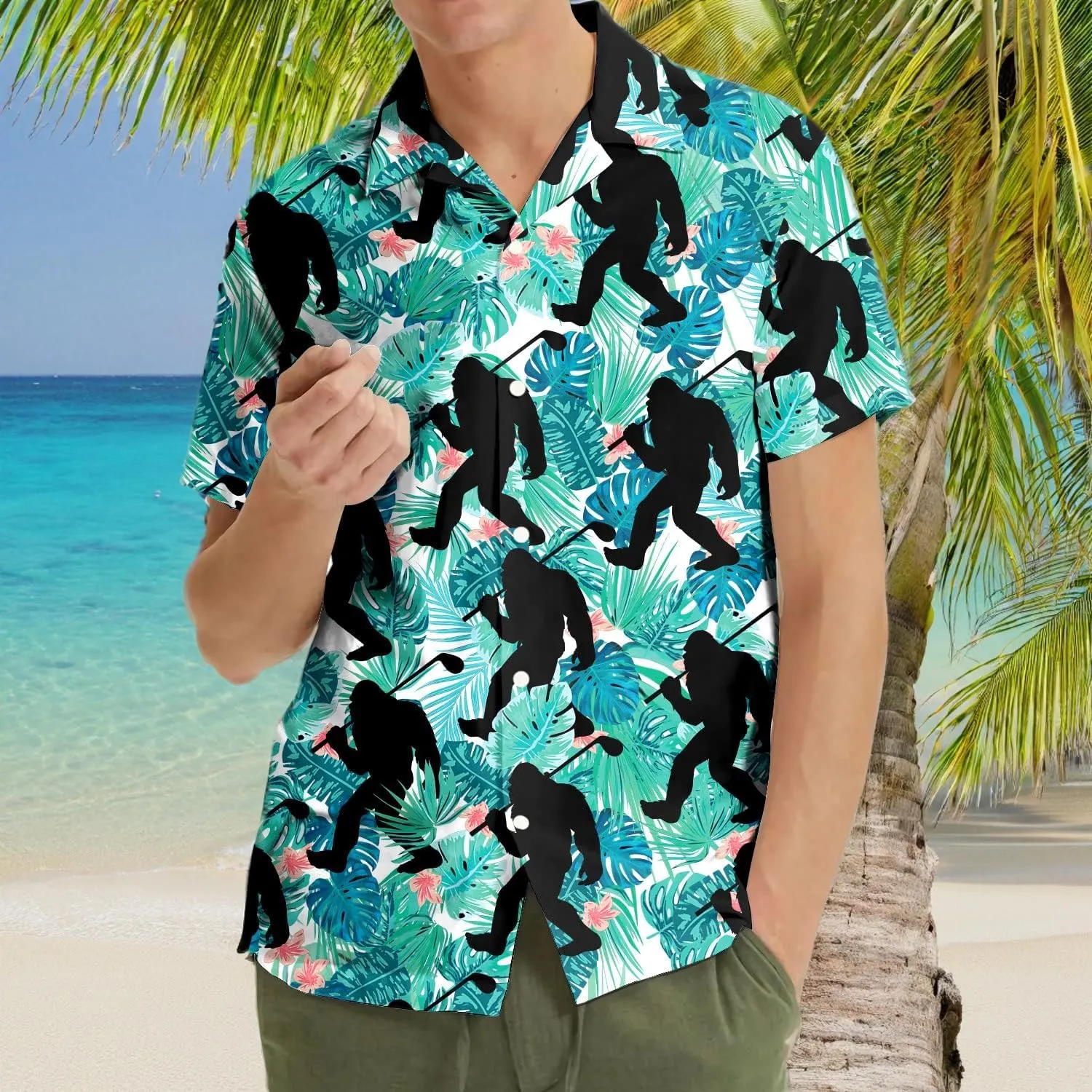 Hawaiian Shirt for Men Aloha Vintage Mens Hawaiian Shirts Short Sleeve Button Down Shirt Men