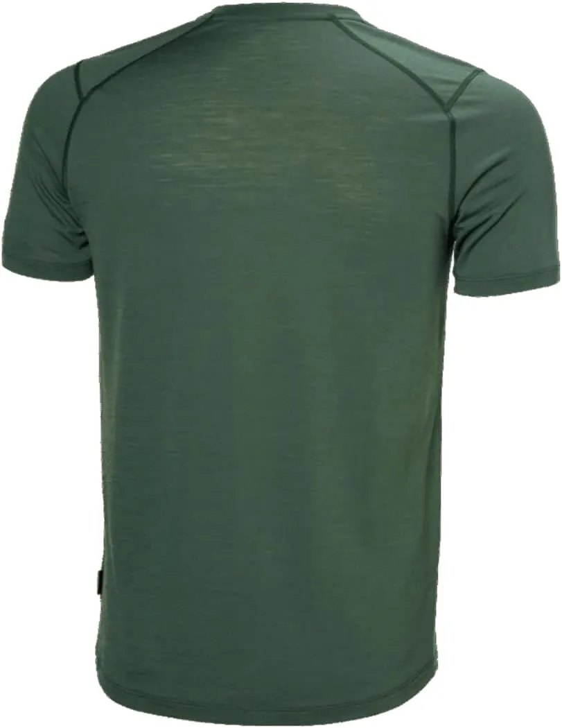 Helly-Hansen HH Durawool Graphic T-Shirt for Men - Premium Sportswear Tee | Durable, Breathable, Quick-Dry Fabric