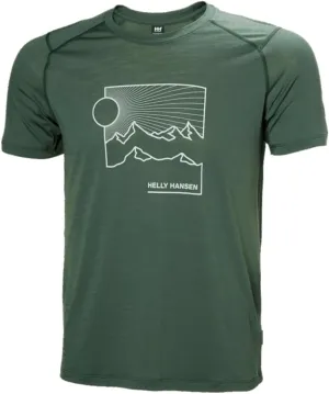 Helly-Hansen HH Durawool Graphic T-Shirt for Men - Premium Sportswear Tee | Durable, Breathable, Quick-Dry Fabric