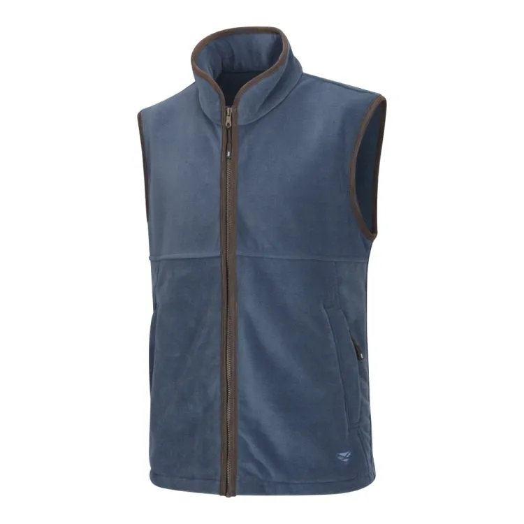 Hoggs of Fife Stenton Technical Fleece Gilet - Slate Grey