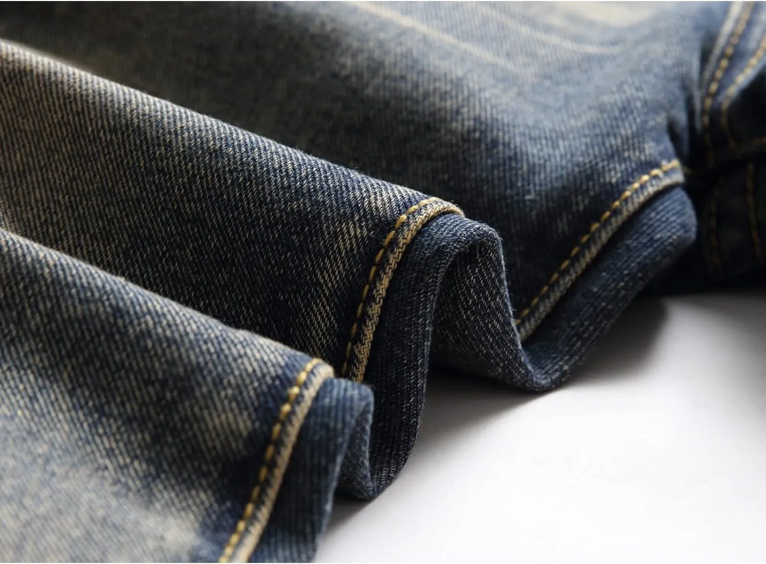 Homllyer Ripped Jeans for Men,Mens Slim Straight Fit Denim Jeans