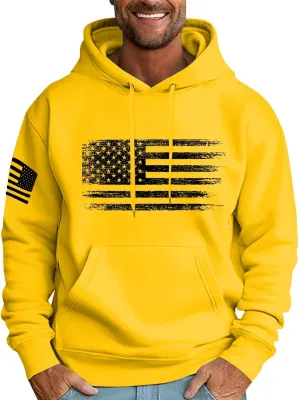 Hoodies for Men Fashion Hoodies Oversized Fleece Sweatshirts Fall Long Sleeve Pullover Big and Tall Graphic Hoodie