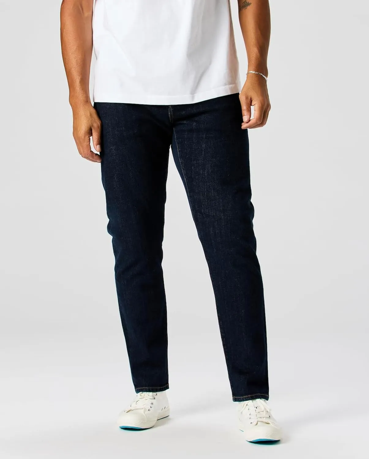 Huckberry Stretch Selvedge Denim Jeans for Men - 11.7 oz Mens Jeans with 1% Stretch, Copper Rivets- Year-Round Men Jeans