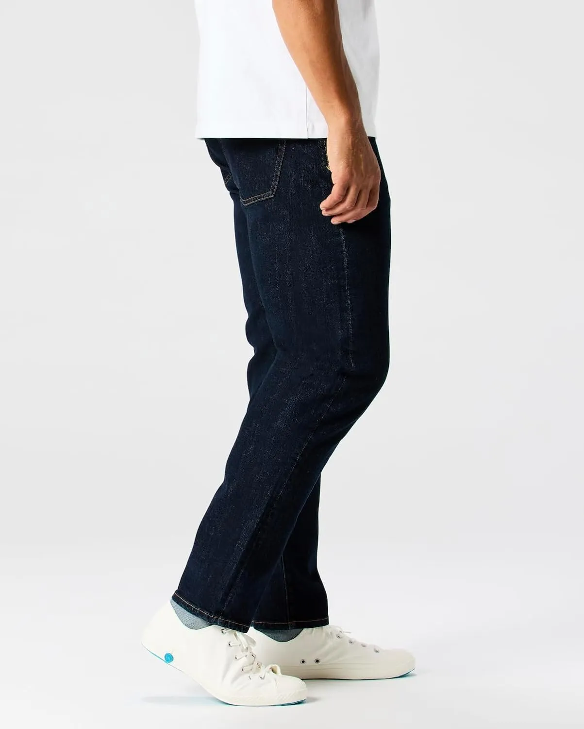 Huckberry Stretch Selvedge Denim Jeans for Men - 11.7 oz Mens Jeans with 1% Stretch, Copper Rivets- Year-Round Men Jeans