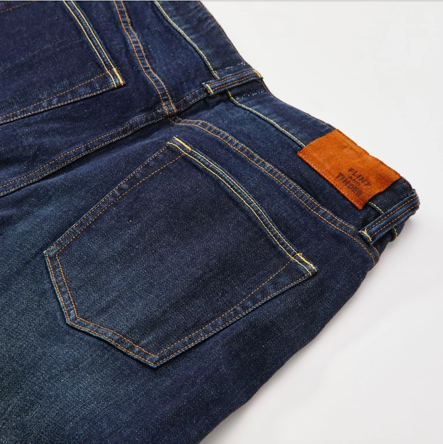 Huckberry Stretch Selvedge Denim Jeans for Men - 11.7 oz Mens Jeans with 1% Stretch, Copper Rivets- Year-Round Men Jeans