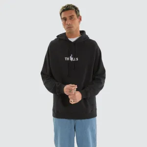 In Bloom Raglan Pull On Hood Twilight Black
