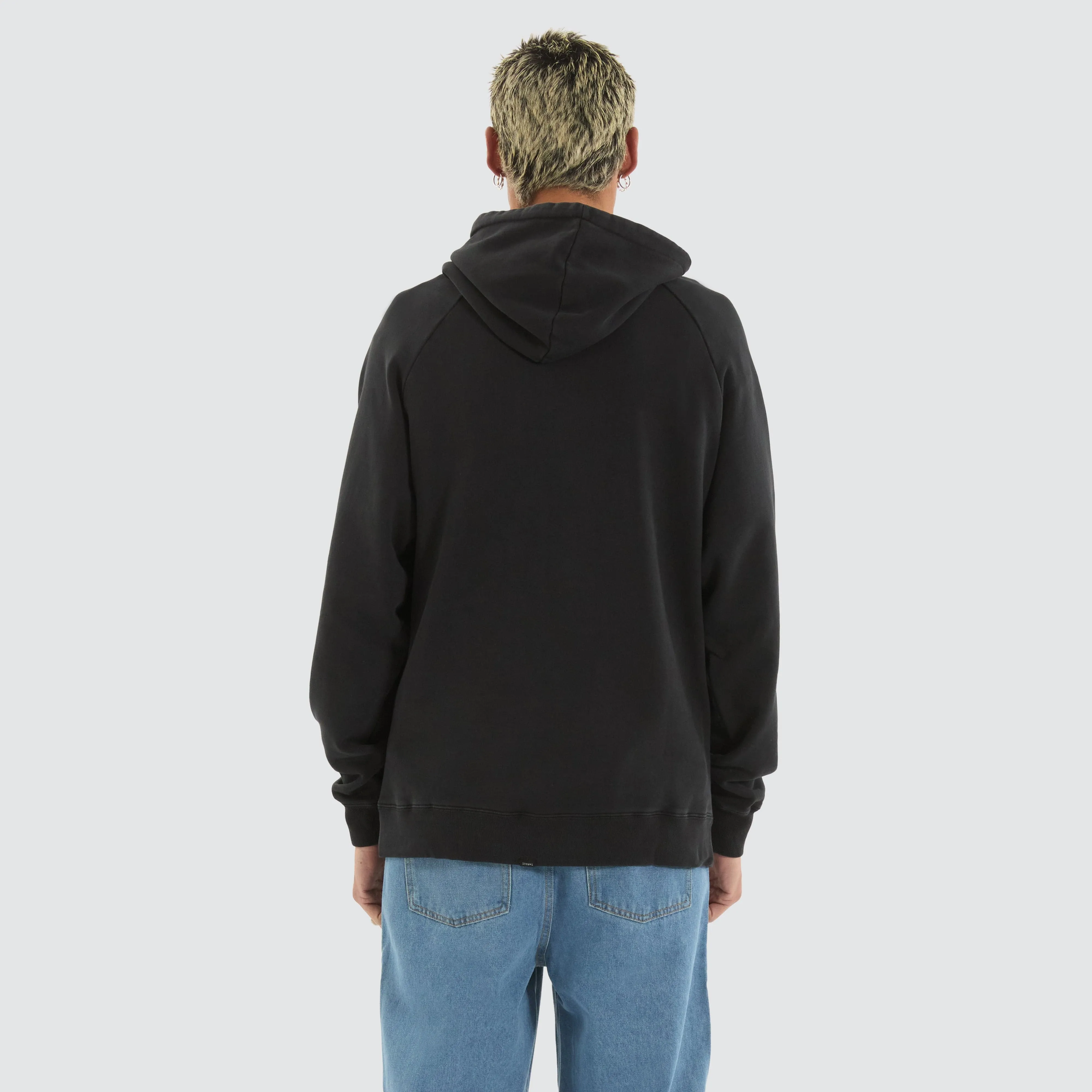 In Bloom Raglan Pull On Hood Twilight Black