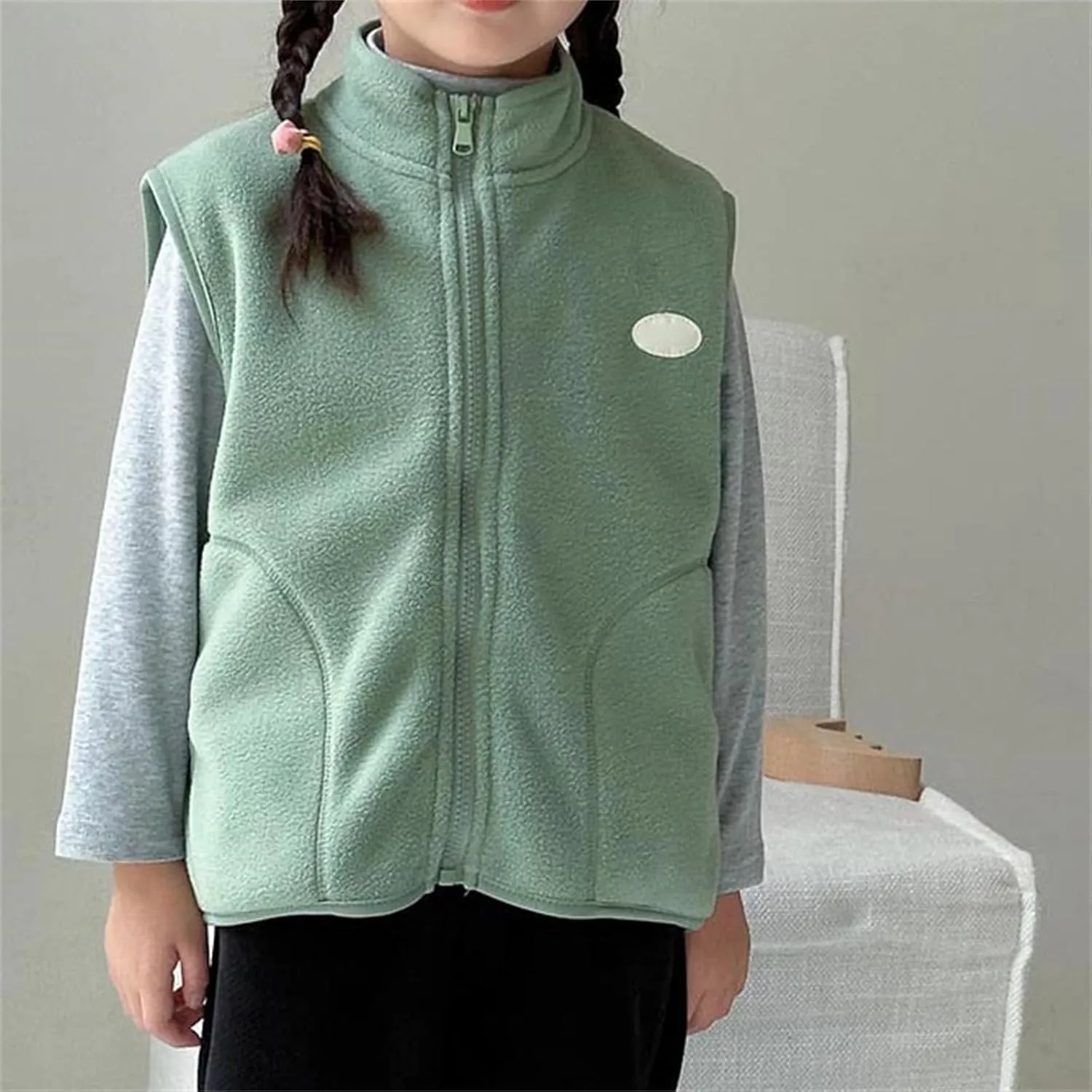 Infant Baby Boys Girls Cotton Warm Vest Tops Button Down Sleeveless Cardigans Padded Waistcoat Baby Tank