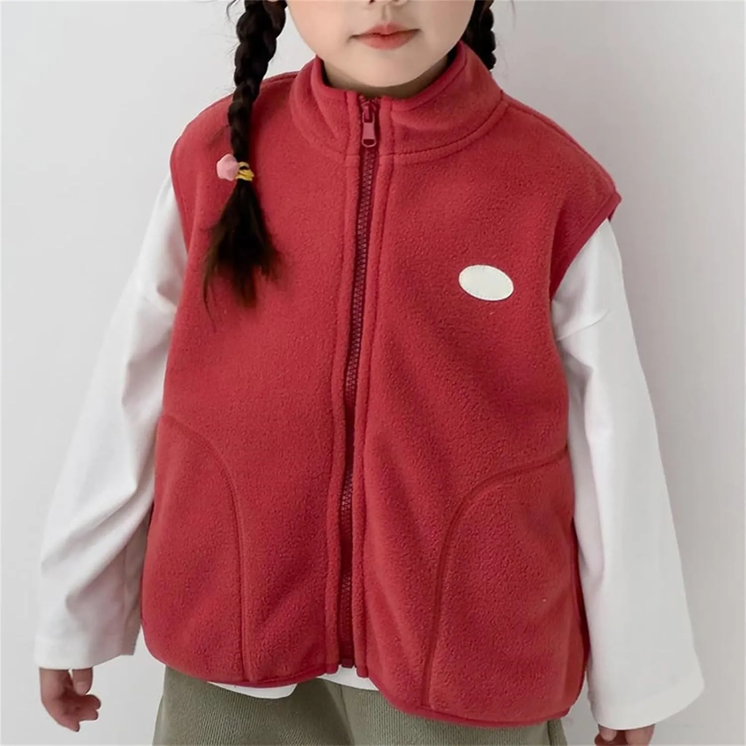 Infant Baby Boys Girls Cotton Warm Vest Tops Button Down Sleeveless Cardigans Padded Waistcoat Baby Tank