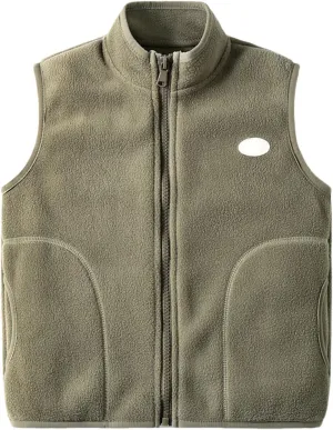 Infant Baby Boys Girls Cotton Warm Vest Tops Button Down Sleeveless Cardigans Padded Waistcoat Baby Tank