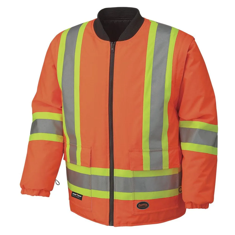 Jacket - Pioneer Hi-Viz 100% Waterproof Bomber, 5022 / 5023 / 5026