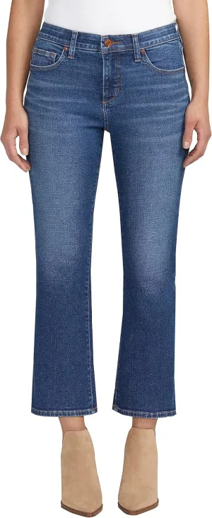 JAG Jeans Women's Eloise Mid Rise Cropped Bootcut Jeans
