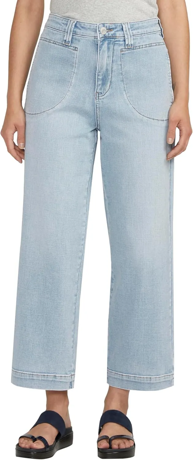 JAG Jeans Women's Sophia High Rise Wide Leg Jeans-Legacy